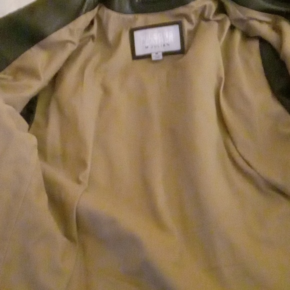 Women's med Wilson original leather jacket never worn• - Picture 4 of 4